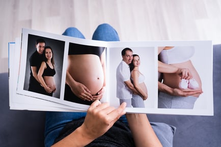 Maternity Photoshoot & One 7” Framed Print with Fulton Studios
