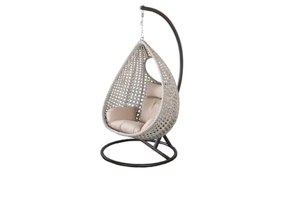 Outdoor Rattan Hanging Egg Chair