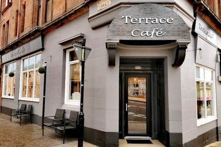 Afternoon Tea for 2-4 at Terrace Café with BYOB - Wishaw