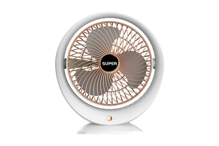 Portable and Adjustable Desk Fan- 3 Colour Options