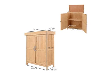 Outsunny Garden Storage Shed