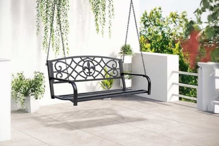 Outsunny Swing Seat Bench with Chains