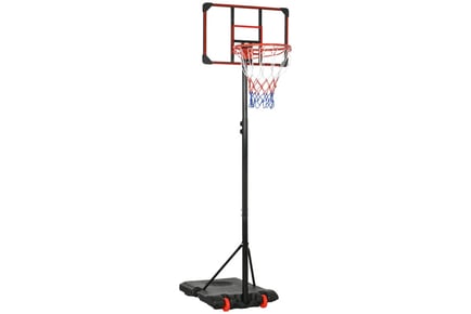 SPORTNOW 1.8-2m Kids Hoop Stand