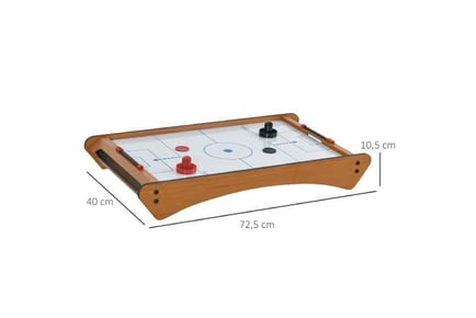 HOMCOM Mini Air Hockey Game