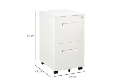 Vinsetto Mobile File Cabinet