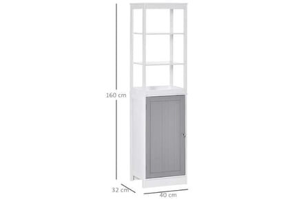 Kleankin Tall Bathroom Cabinet