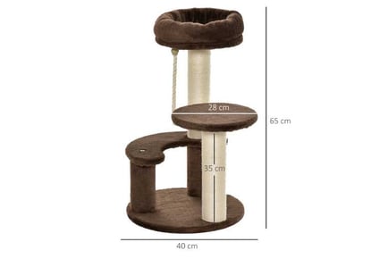 Cat Tree Kitty Scratcher Activity Center