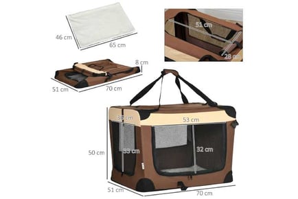 Foldable Pet Carrier for Small Pets