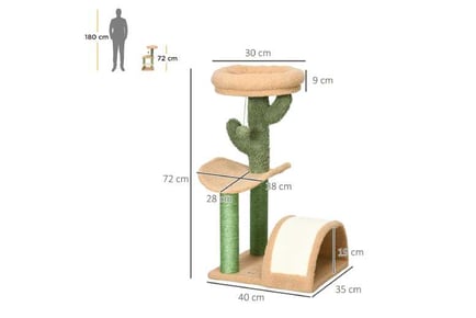 Cat Tree Activity Center, Yellow