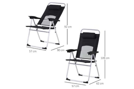 Outsunny Folding Garden Chair