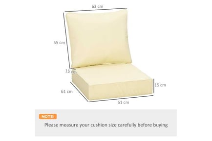 Outsunny Chair Replacement Cushion