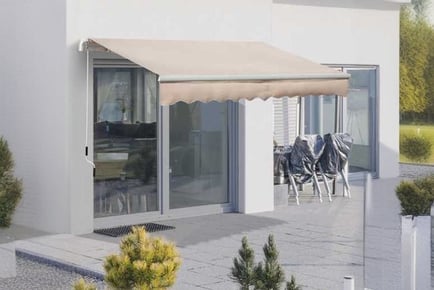 Outsunny Window Awning Canopy, UV, 3x2m