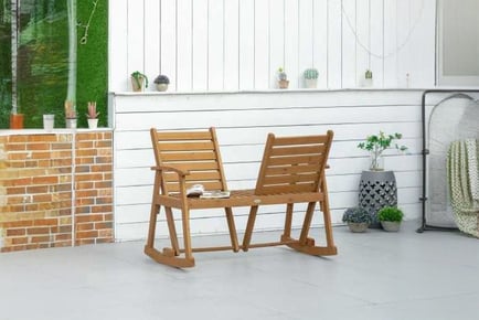 Outsunny 2-Seater Rocking Bench