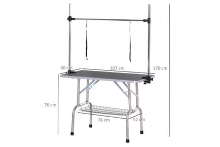 Adjustable Dog Grooming Table