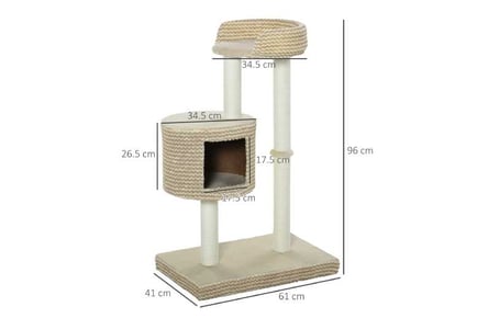 PawHut Multi-Level Cat Tree