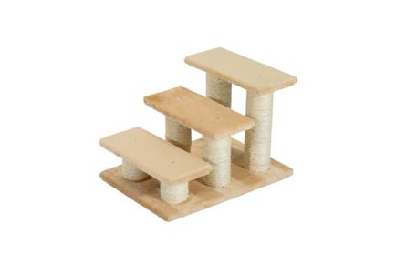 PawHut Cream Pet Steps for Old Pets