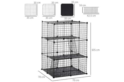 PawHut Small Animal Cage