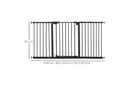 PawHut Retractable Pet Safety Gate