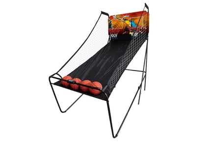 Foldable Basketball Arcade Set - 2 Player Score Function