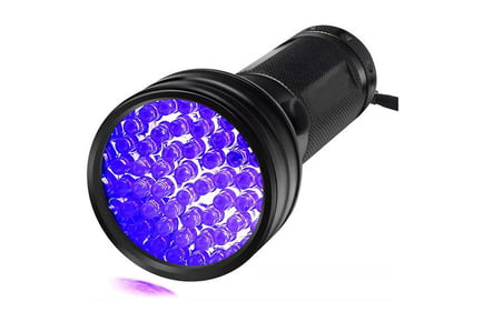 51 LED UV Handheld Flashlight