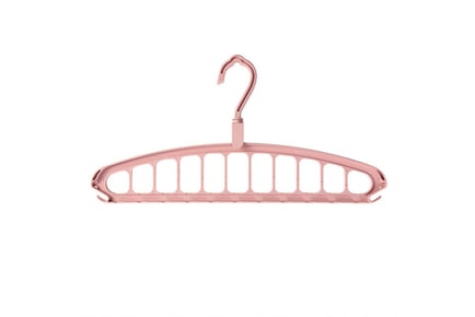 Foldable Clothes Hanger - 3 Colours & 3 Pack Sizes