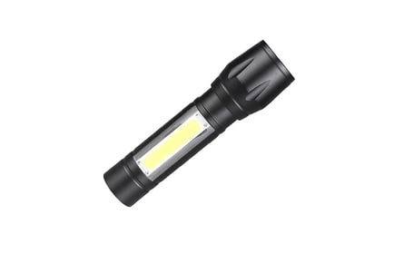 Portable Military Grade Rechargeable LED Torch