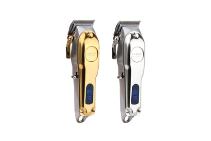 Men's Cordless Hair Clipper - Silver or Gold