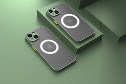 Wireless Charging Magnetic iPhone Case - 4 Colour Options