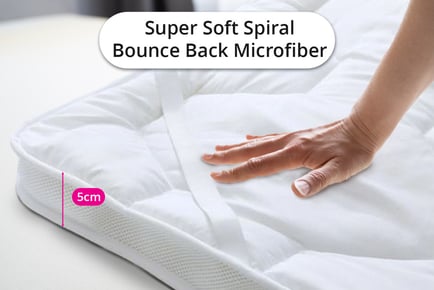 5cm airflow mattress topper, Super King