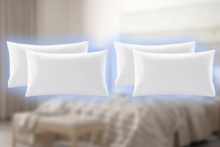 Hotel Quality Bounce Back Pillows - 2 or 4 Pack!