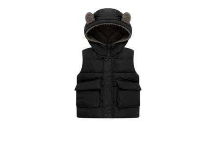 Kids Hooded Gilet