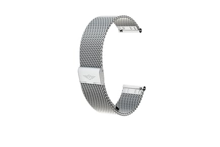 Mesh Steel Watch Strap - Five Colour Options