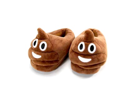 Unisex Cute Poop Emoji Funny Slippers!