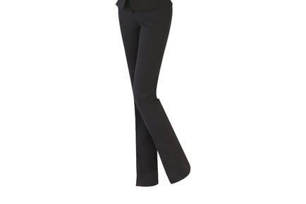 Women's Smart Casual Work Suit Trousers - Black or Navy!