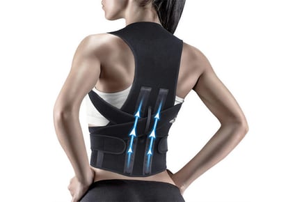 Adult Posture Corrector Adjustable Back Support Brace