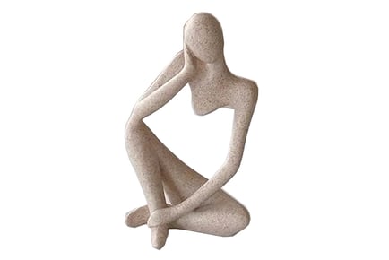 Abstract Thinker Statue Desk Decor - 3 Designs & 2 Sizes!