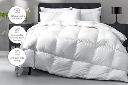 Tog Goose Feather Duvet and Down, Superking, 13.5 tog