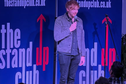 The Stand-Up Club Comedy Night Ticket, 6 London Locations - Weekend Availability