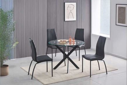 Lorenzo 5 Piece Dining Set