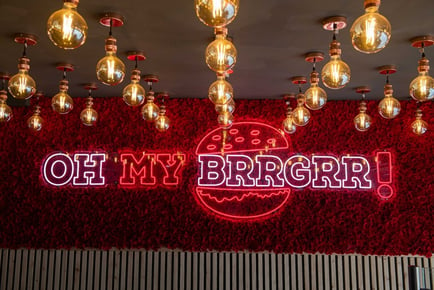 BRRGRR Burgers, Sides & Drinks for 2 or 4 People at 4 Locations