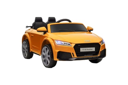 Kid's Audi TT ride-on electric car, black