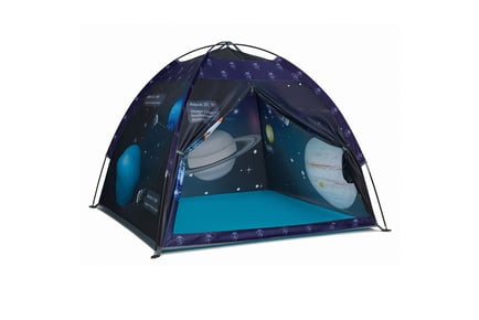 Blue Space World Design Play Tent for Kids