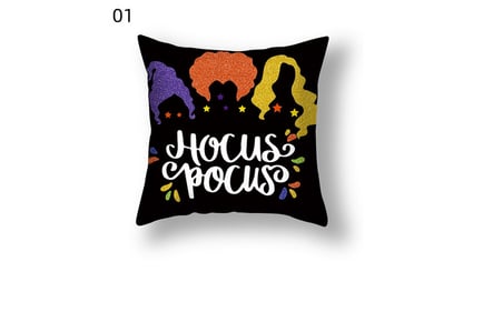 Halloween Themed Throw Pillow Cover in 8 Designs