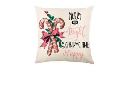 Christmas Throw Pillow Cover in 8 Designs