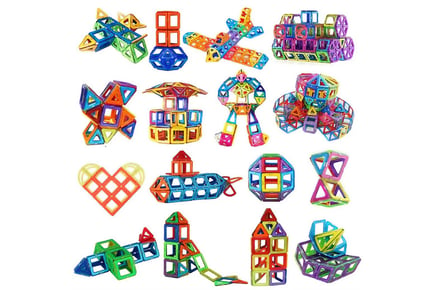 DIY Magnetic Building Block Toy for Kids - 50 or 100pcs!