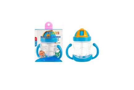 Horn Handle Shape Infant Water Bottle in 5 Colour Options