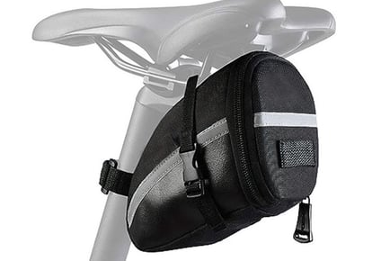 1.2L Waterproof Bicycle Saddle Bag