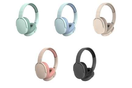 Bluetooth Noise Cancelling HiFi Headphones - Five Colours