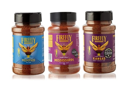 Classic BBQ Seasoning Varieties - Three Rub Options