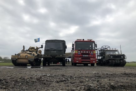 Alvis Tank, Leyland DAF & Fire Engine Driving Experience